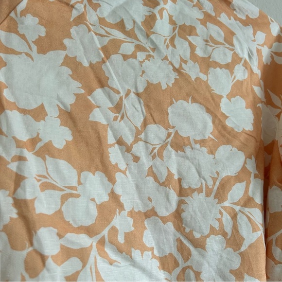 NWT ANTROPOLOGIE - CHARLIE HOLIDAY EVE LINEN BLEND DRESS IN BLOOM - Size XS - Picture 10 of 10